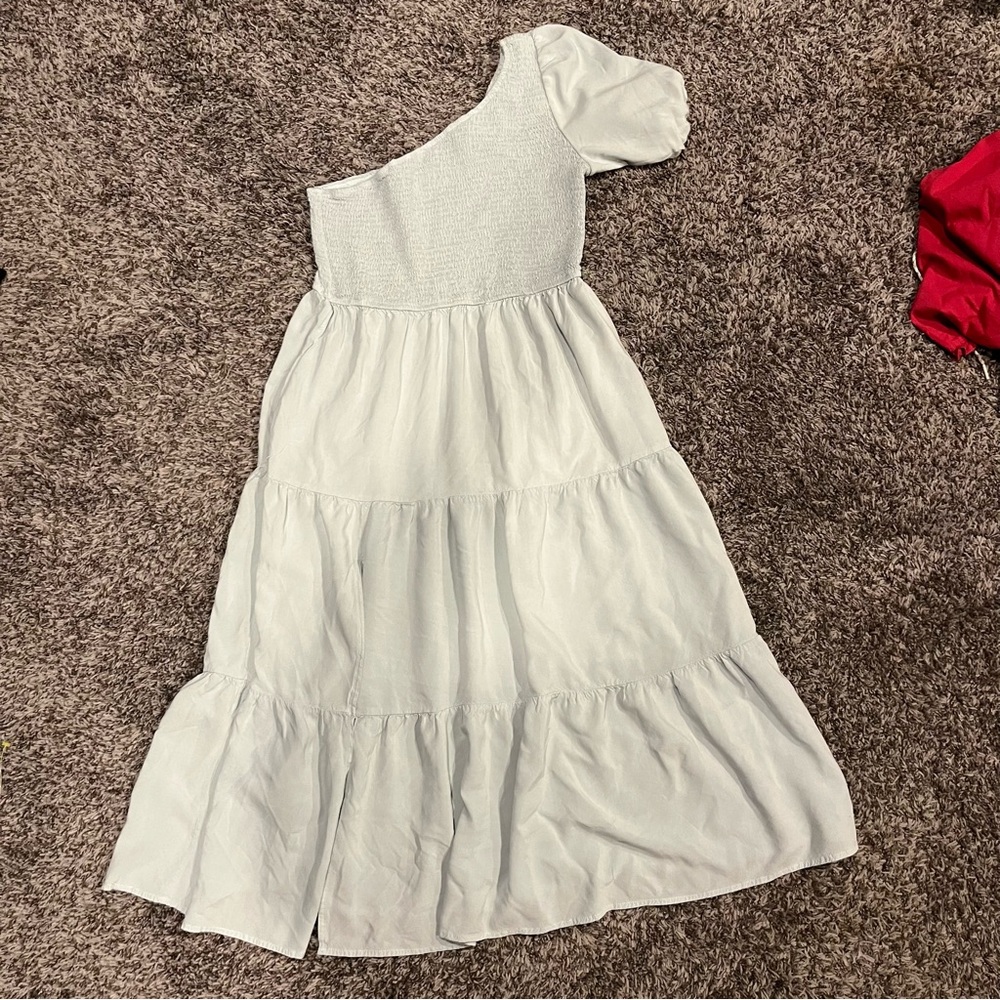 Zesica dress worn once in great condition very light blue color.